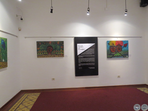 HACER VISIBLE LO INVISIBLE, 2013 / EL VUELO DE LA FLECHA, 2013 - PINTURAS DE RIKARDO FLECHA / FOTOGRAFÍAS DE SUSANA KÓVACS
